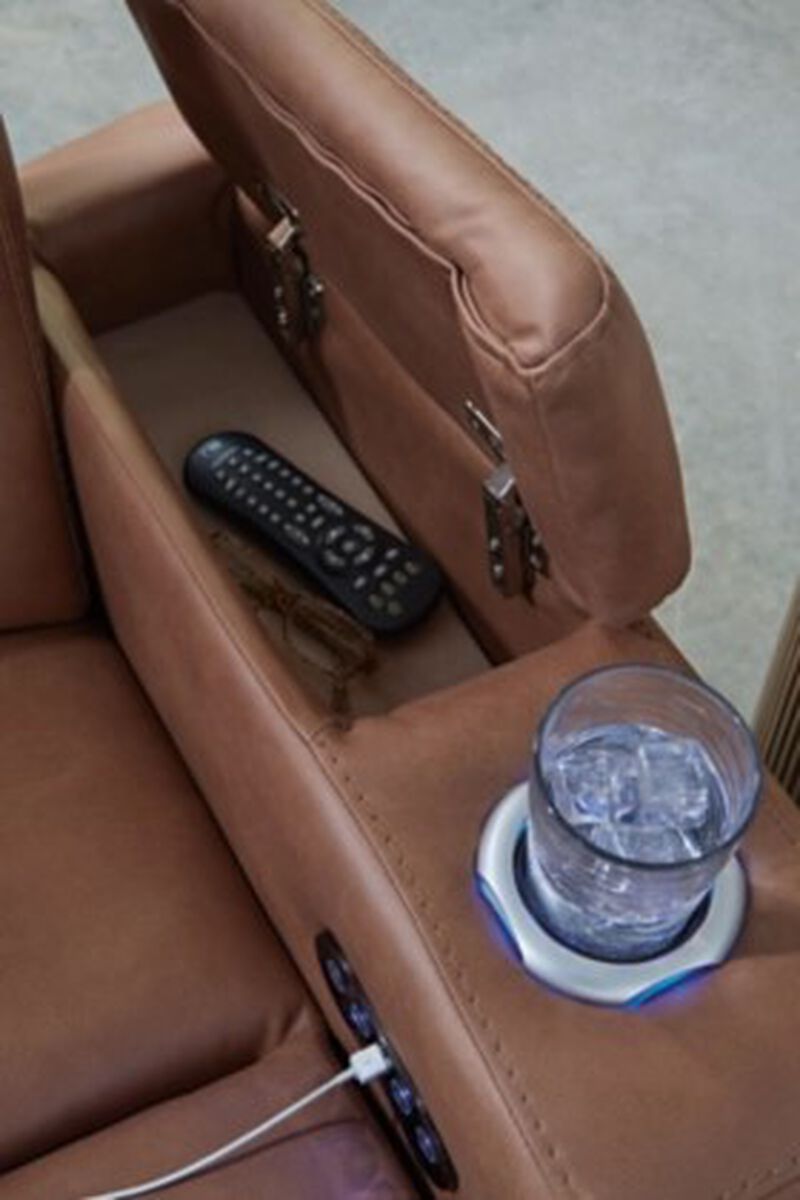 Point Clear Power Reclining Loveseat