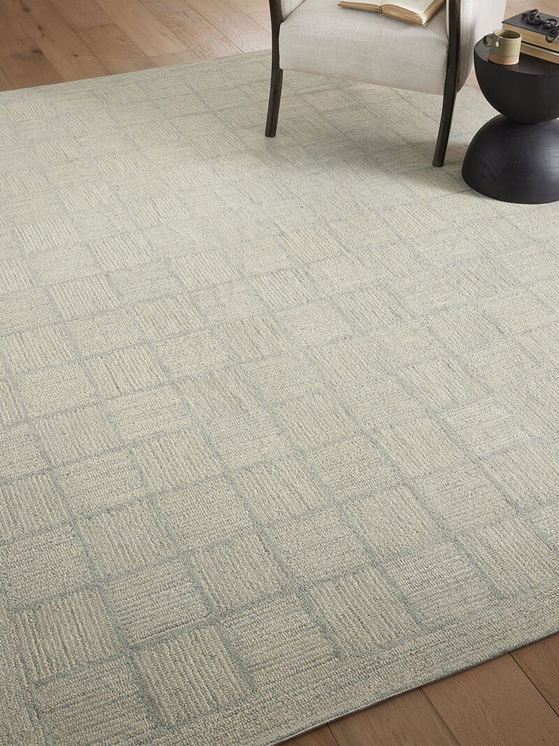 Francis FRA03 Silver/Sky 8'6" x 12' Rug