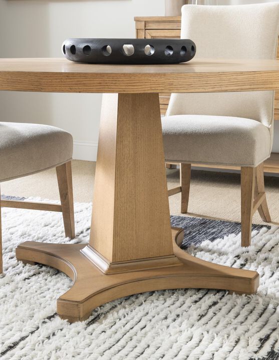 Linden Round Pedestal Table