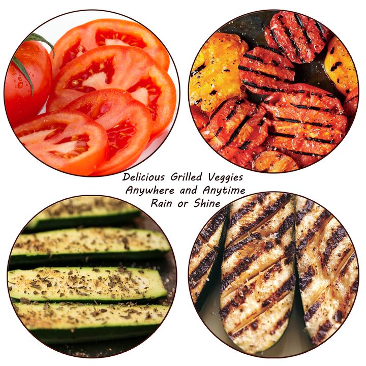 MegaChef Dual Surface Reversible Indoor Grill and Griddle