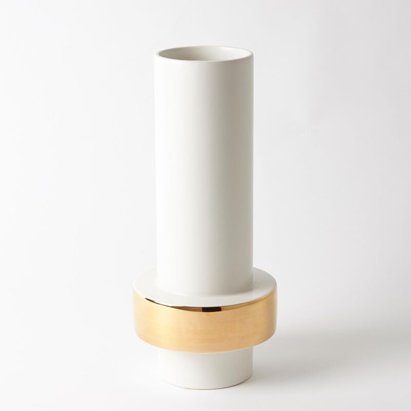 Gold Ring Vase