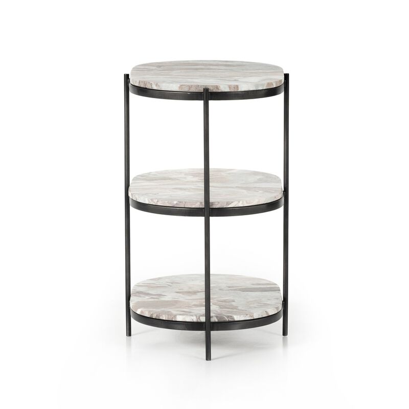 Felix Oval Nightstand in Canyon