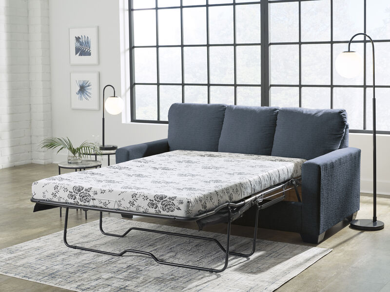 Rannis Navy Full Sofa Sleeper