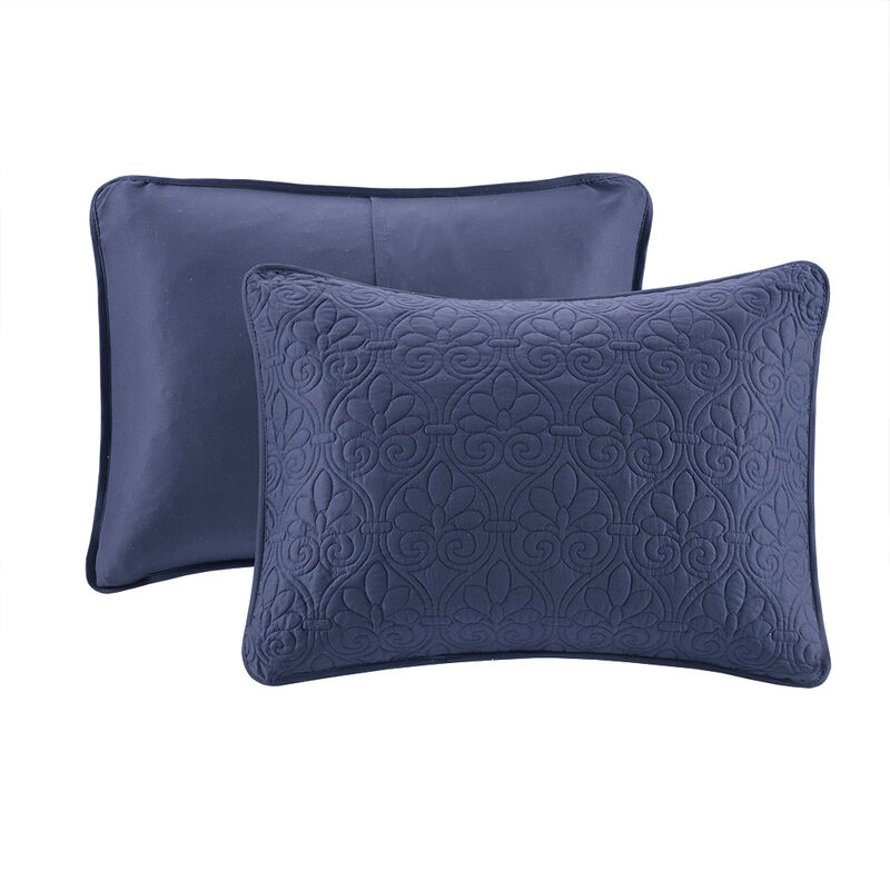 Gracie Mills Sandy Reversible Bedspread Set with Classic Stitch Pattern