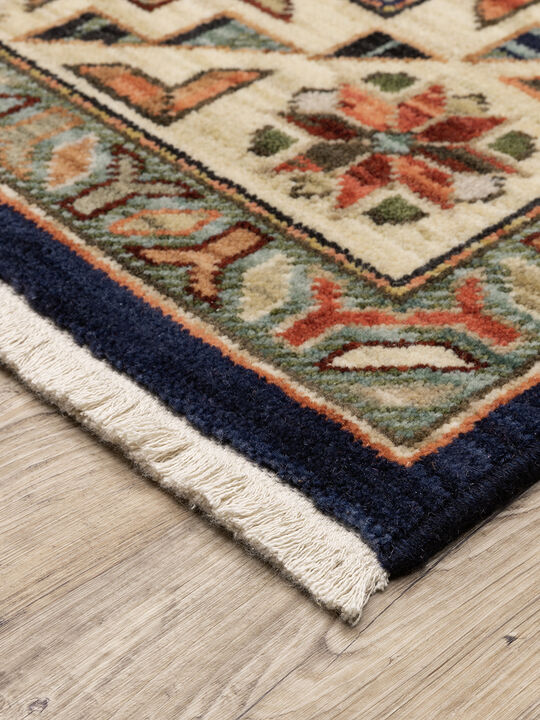 Lilihan 2' x 3' Navy Rug