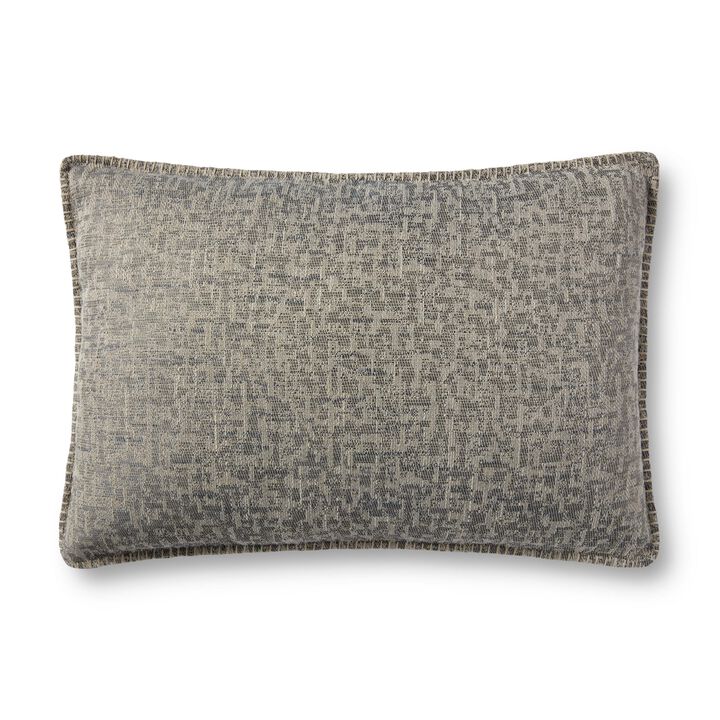 P0896 Grey 16"x26" Poly Pillow