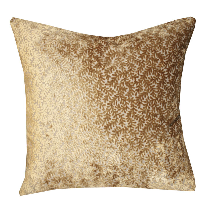 Fern Gold Pillow