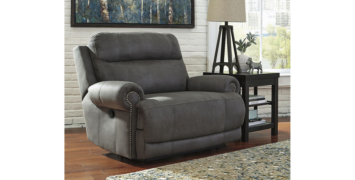 Austere Oversized Recliner