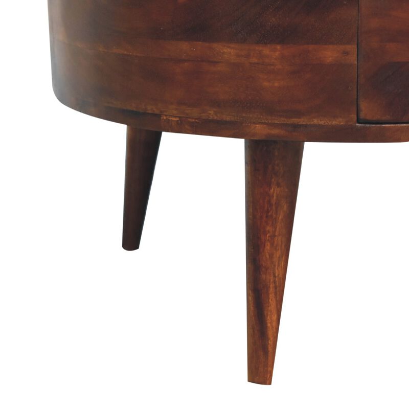 Odyssey Solid Wood 2 Drawer Chestnut Coffee Table