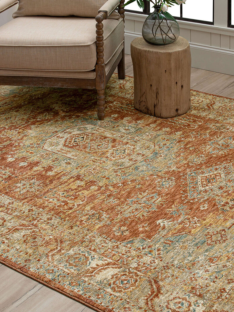 Marash Palu Rust 7' 10" X 10' 3" Rug