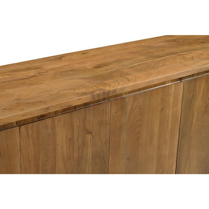 Alex Hamilton Bernard 6-Door Sideboard in Acacia Tan