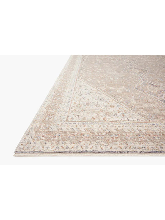 CARose CAR03 Blue/Ivory 18" x 18" Sample Rug