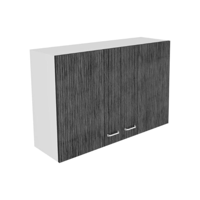 Wall Cabinet Toran, Kitchen, White / Smoky Oak