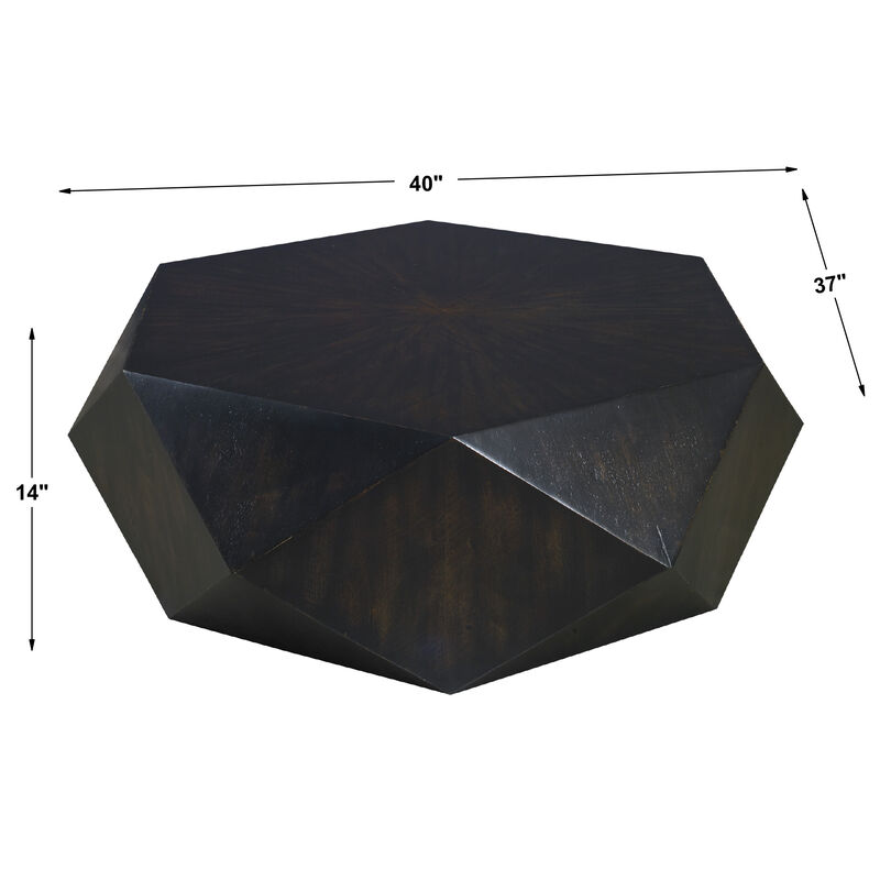Volker Small Black Coffee Table
