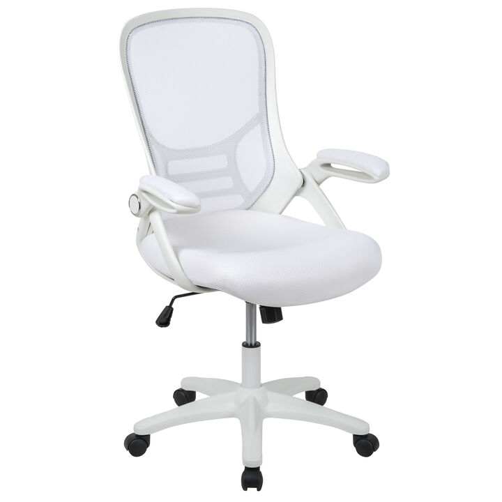 Porter High Back   Mesh Ergonomic Swivel Office Chair with Frame and Flip-up Arms