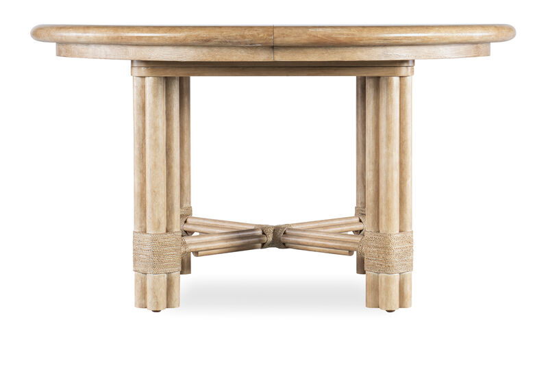 Retreat Pole Rattan Round Dining Table