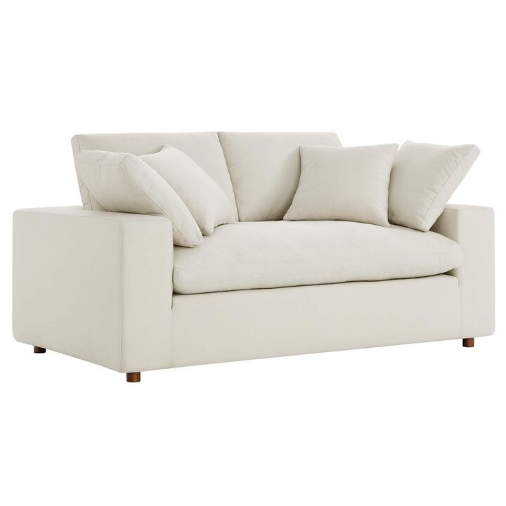 Modway Commix Love Seats, Light Beige