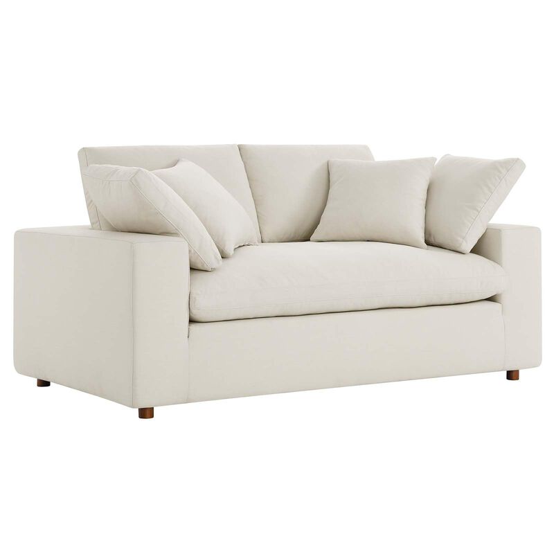 Modway Commix Love Seats, Light Beige