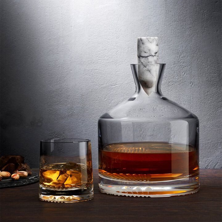 Alba Crystal Whiskey Bottle