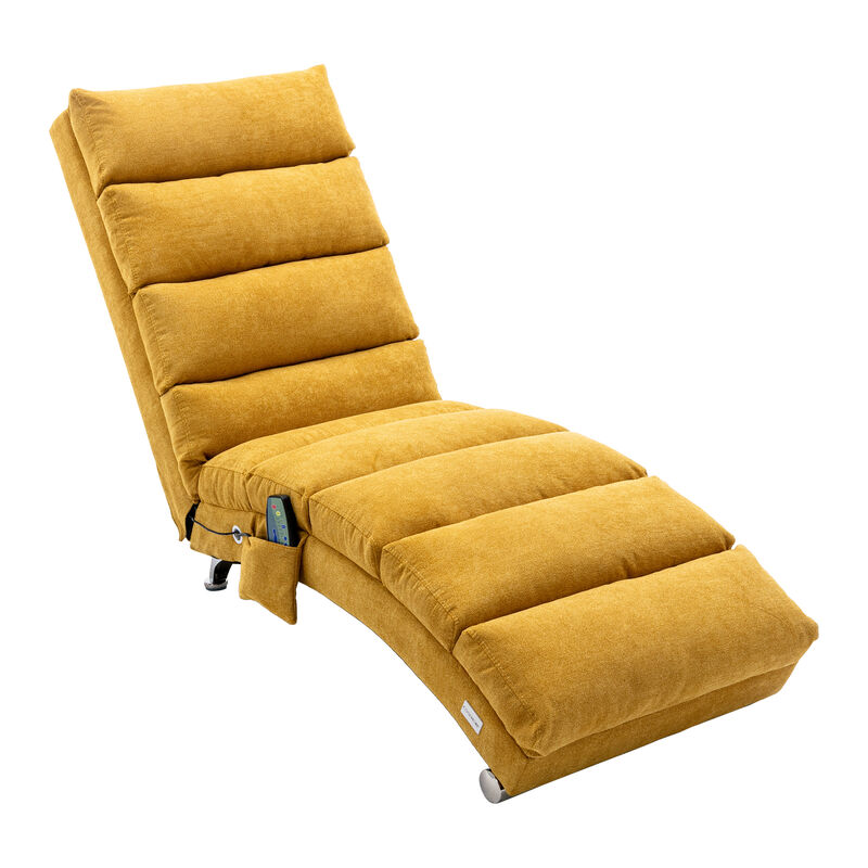 Merax  Linen Massage Chaise Lounge