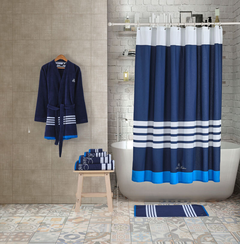 Brooks Brothers Nautical Blanket Stripe Shower Curtain