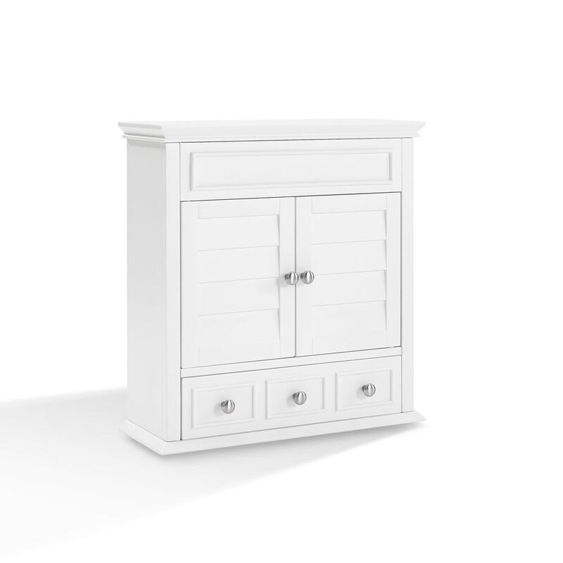 Crosley Furniture Lydia Wall Cabinet White