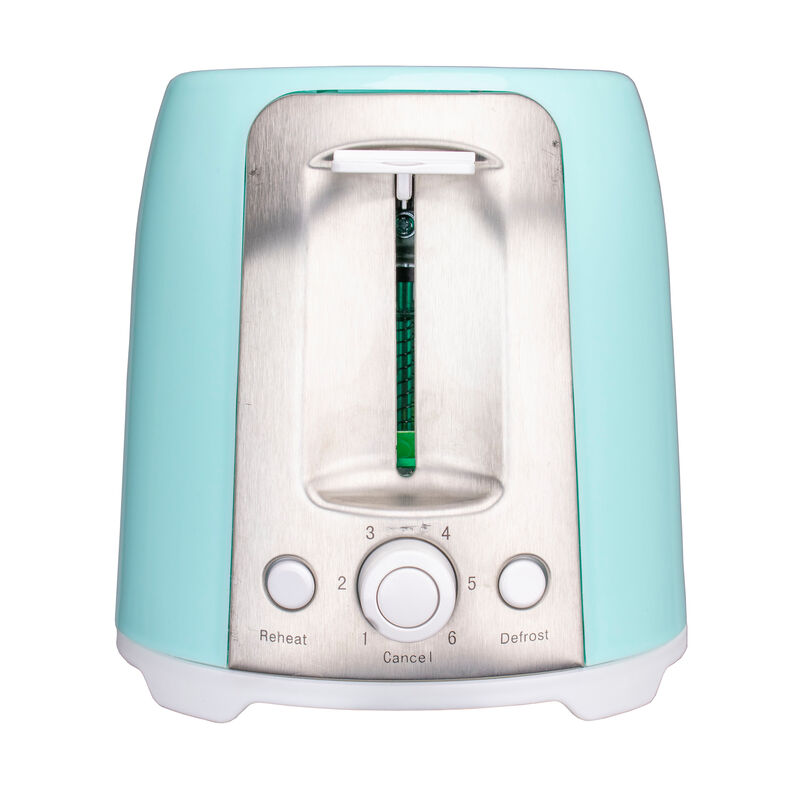 Brentwood Cool Touch 2 Slice Extra Wide Slot Toaster in Blue