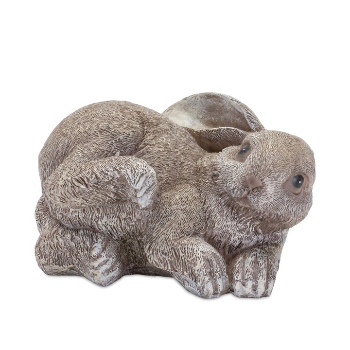 Set of 4 Bunny Figurines Decorative Garden or Home Decor Accents