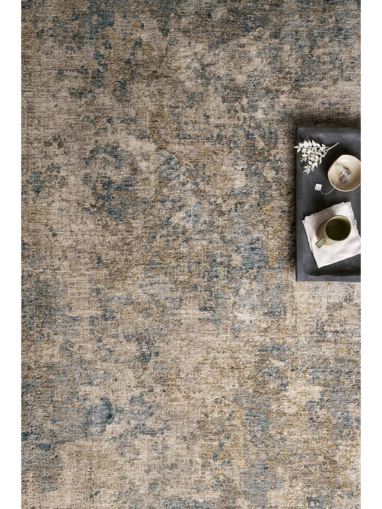 Gaia GAA03 Taupe/Denim 7'10" x 10'2" Rug