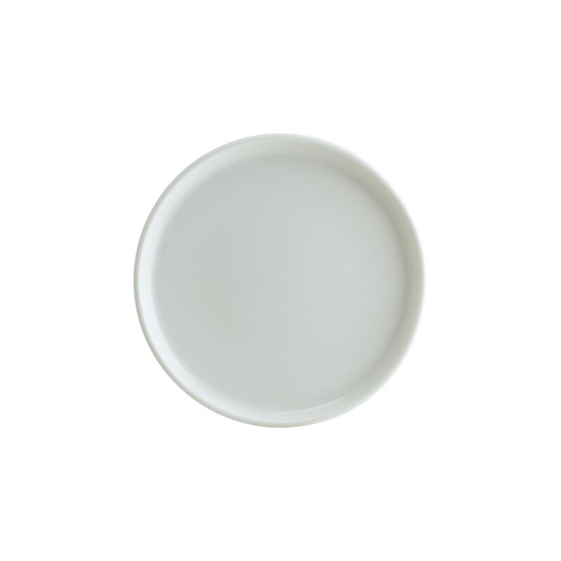 Hygge dia.11" Round White Porcelain Plate