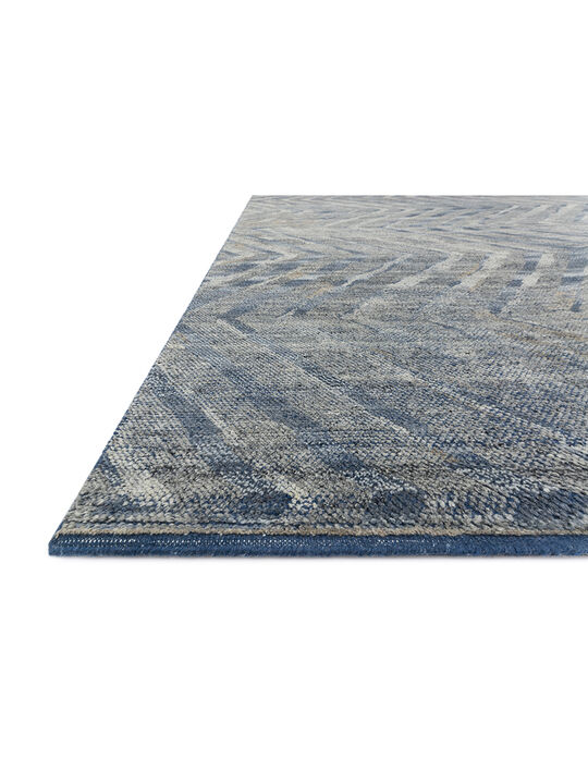 Sumi SUM03 Denim/Mist 18" x 18" Sample Rug