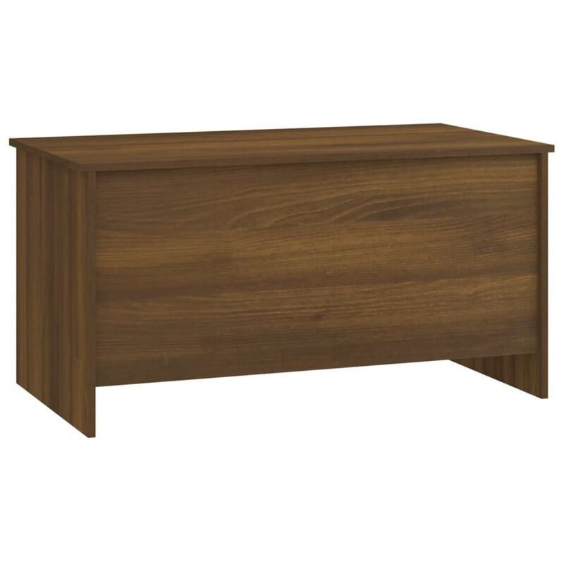 vidaXL Brown Oak Coffee Table 102x55,5x52,5 cm