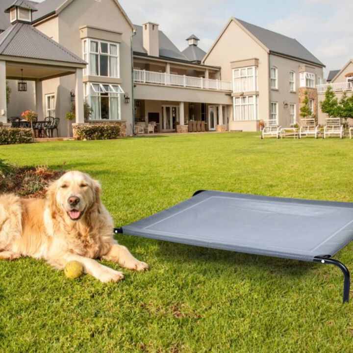 Hivvago Elevated Pet Bed for Large Dogs