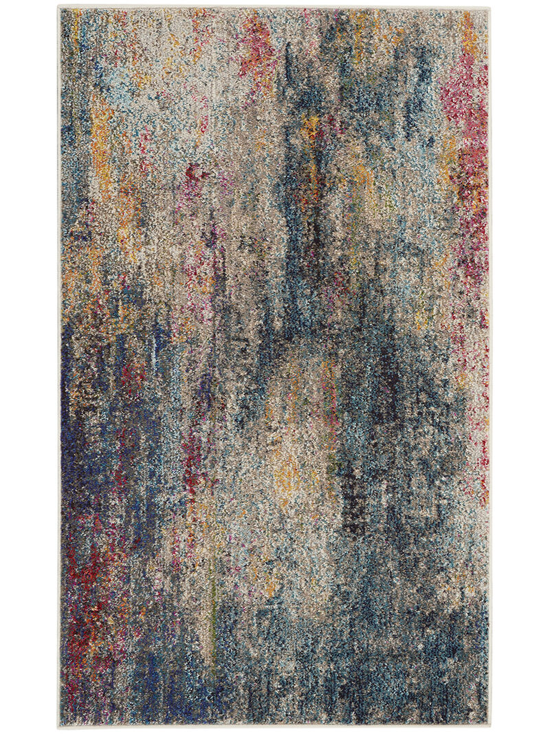 Celestial CES16 Multicolor 3' x 5' Rug