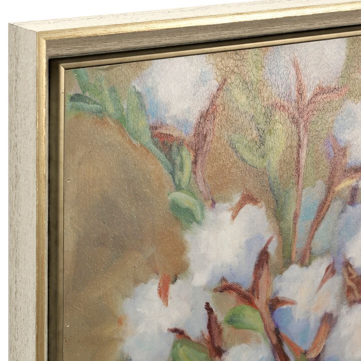 Cotton Jar Framed Print