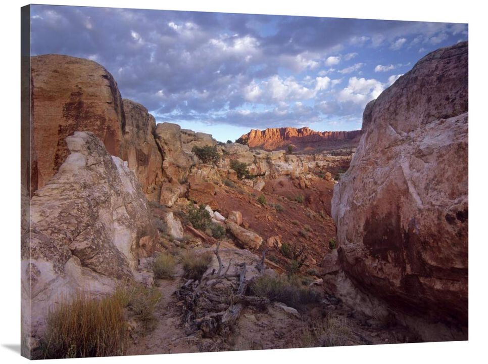 Meeks Mesa, Capitol Reef National Park, Utah-Canvas Art-40x30
