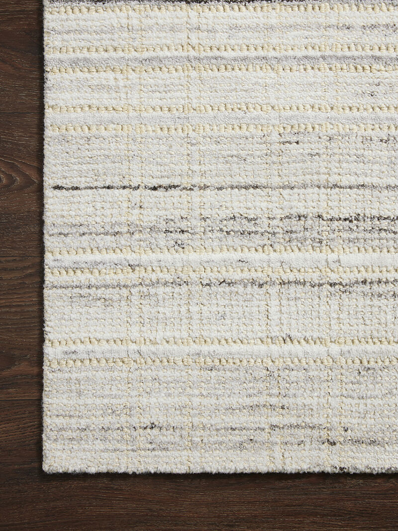 Jamie JEM01 Ivory/Dove 5'6" x 8'6" Rug
