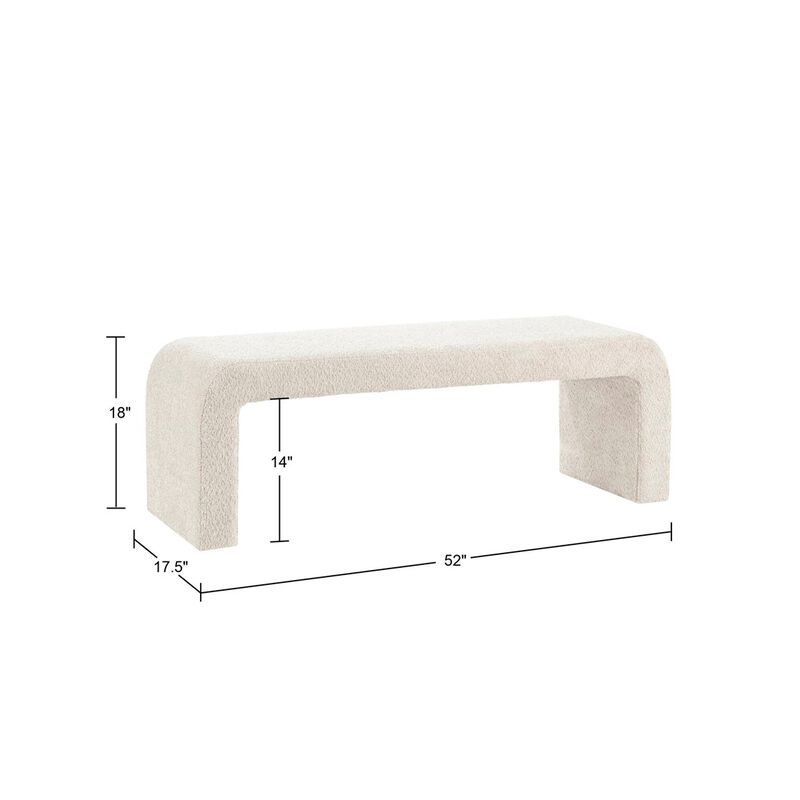 Gracie Mills Amos Modern Boucle Waterfall