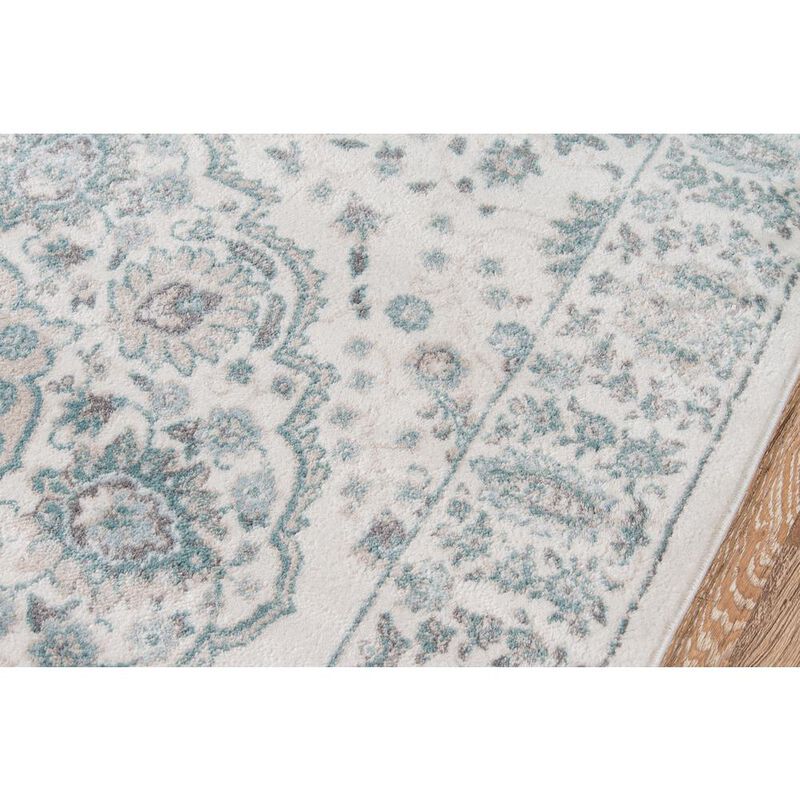 Momeni Traditional Rectangle Area Rug, Ivory, 9'3 X 12'6