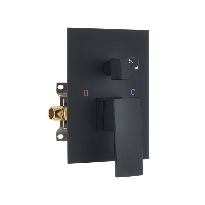 Waterfall Wall Mounted Tub Filler With Handheld Shower