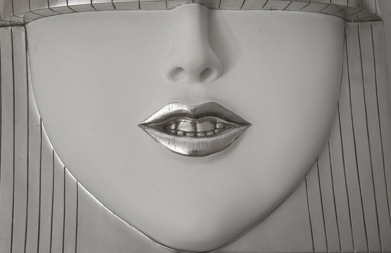 Fashion Faces Large Wall Art Smile