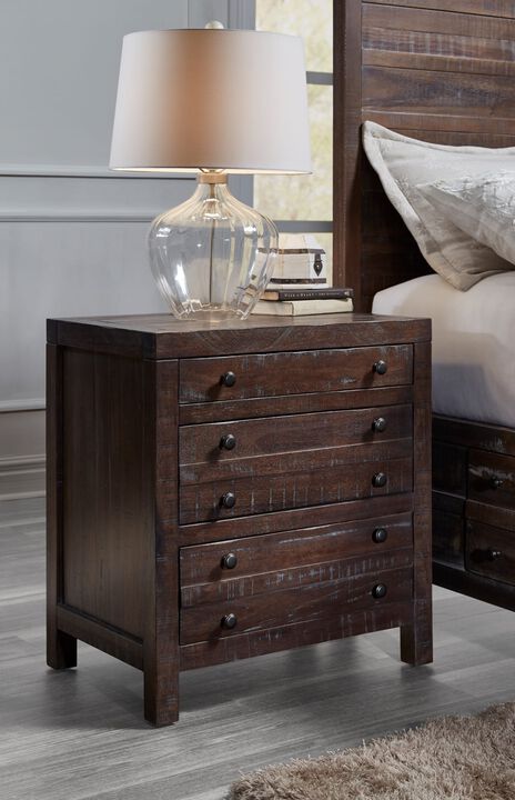 Townsend 3 Drawer Nightstand