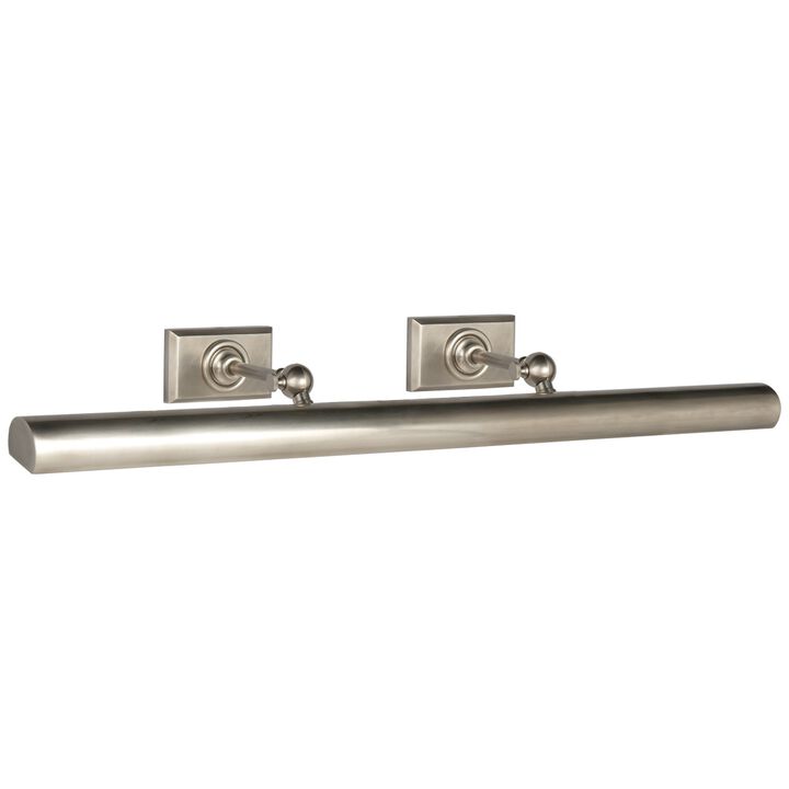 30" Cabinet Maker's Picture Light in Antique Nickel
