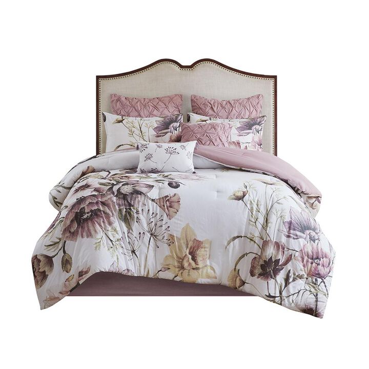 Belen Kox Romantic Blooms 8-Piece Cotton Comforter Set, Belen Kox