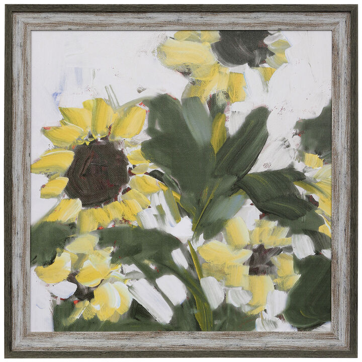Sunflower Garden Framed Print