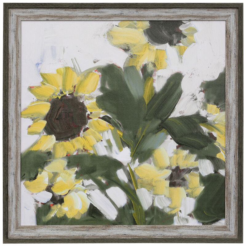 Sunflower Garden Framed Print