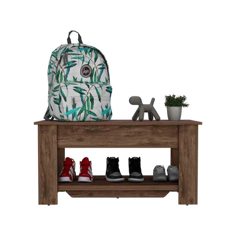 Storage Table Polgon, Living Room, Dark Brown