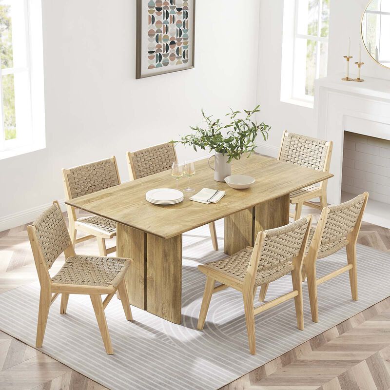 Modway - Amistad 70" Dining Table Walnut