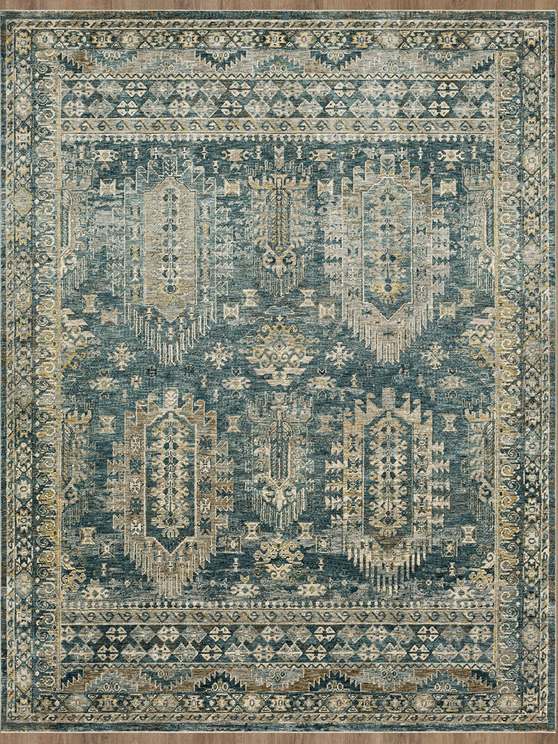 Marash Karamar Blue 5' X 7' 6" Rug