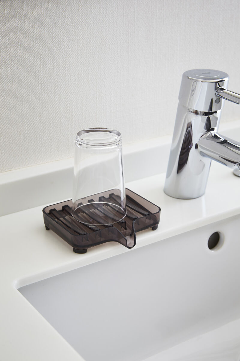Self-Draining Soap Tray